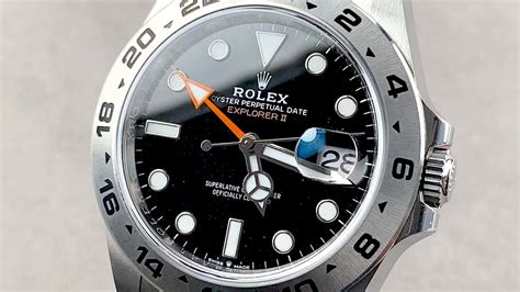 rolex explorer 2 black or white dial|Rolex explorer 2 value chart.